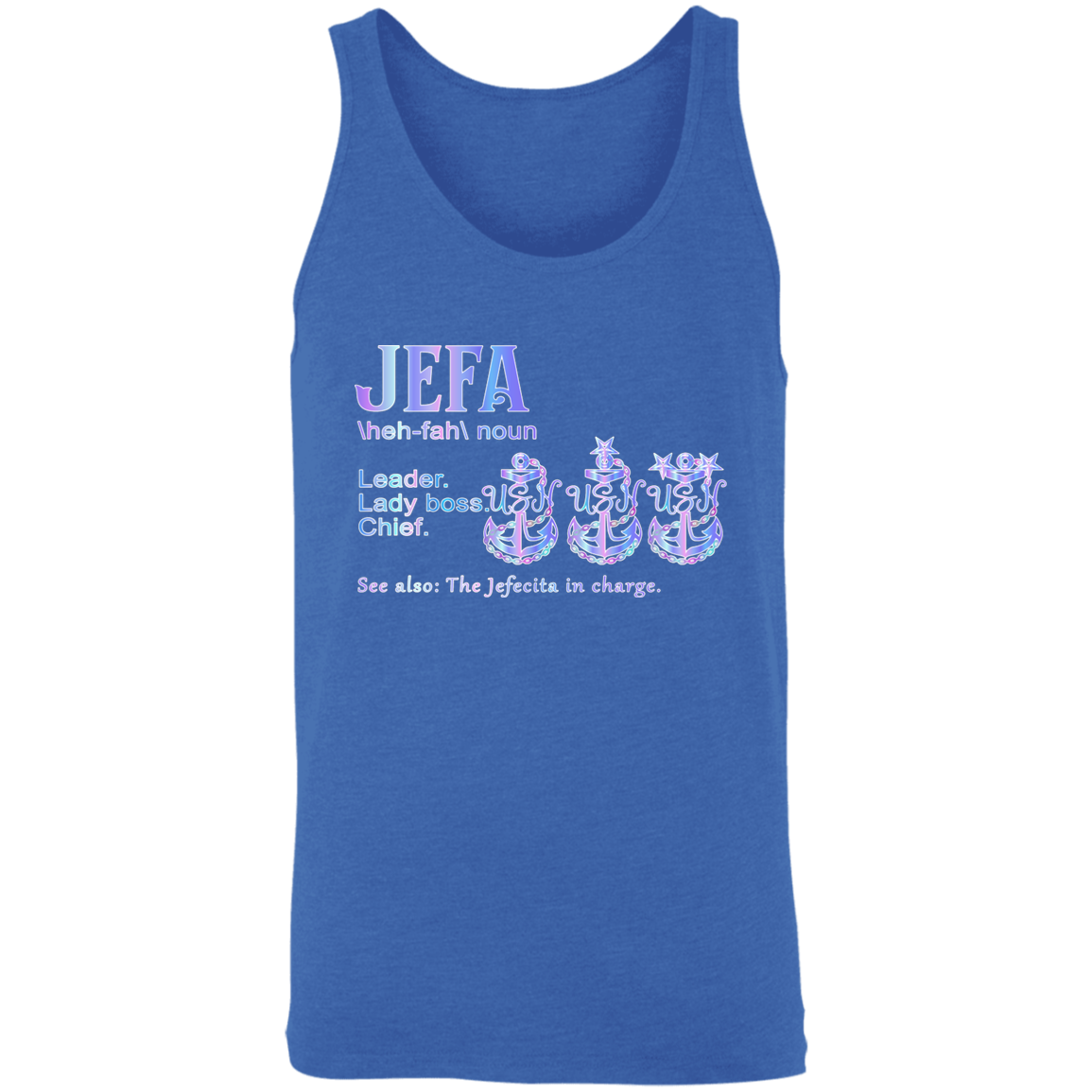 Jefa Definition Unisex Tank