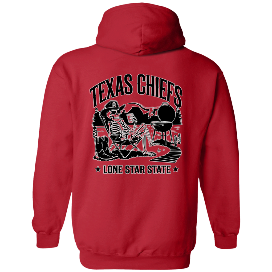 Lone Star State Texas Chiefs FB Pullover Hoodie