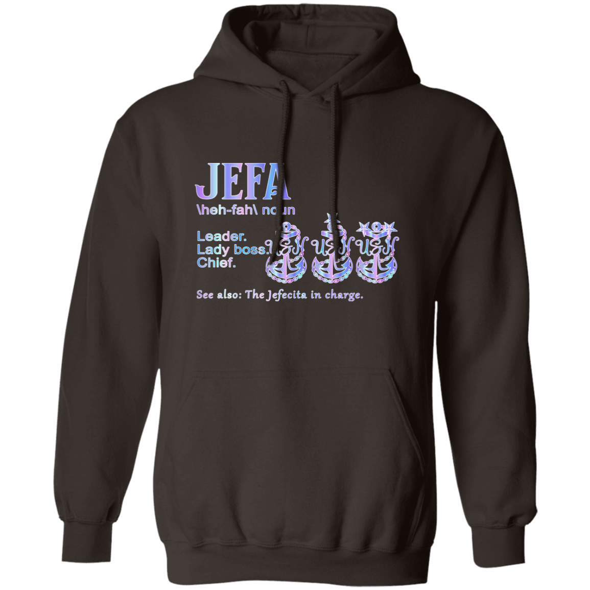 Jefa DefinitionPullover Hoodie