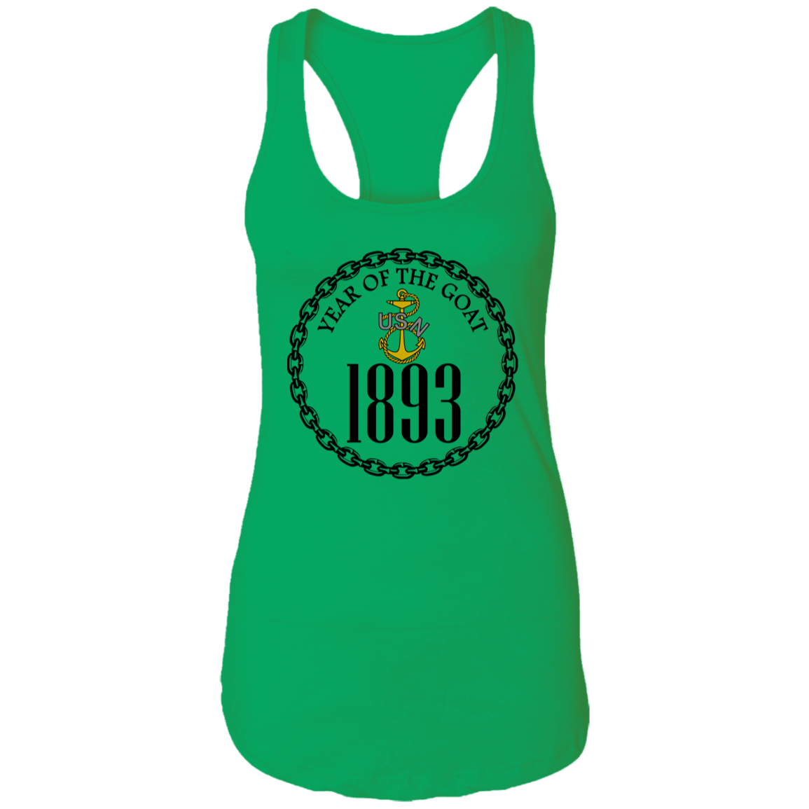 Year of the Goat Ladies Racerback Tank