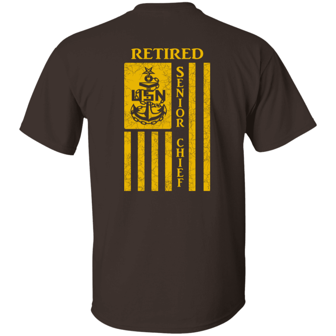 Retired Senior Chief Flag FB T-Shirt