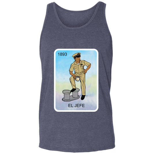 El Jefe V2 Card Unisex Tank