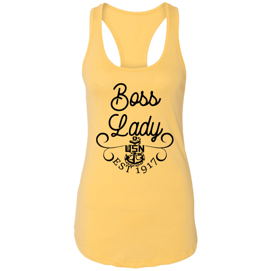 Boss Lady Ladies Racerback Tank