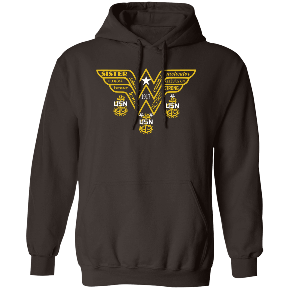 WW CPO Gold Pullover Hoodie