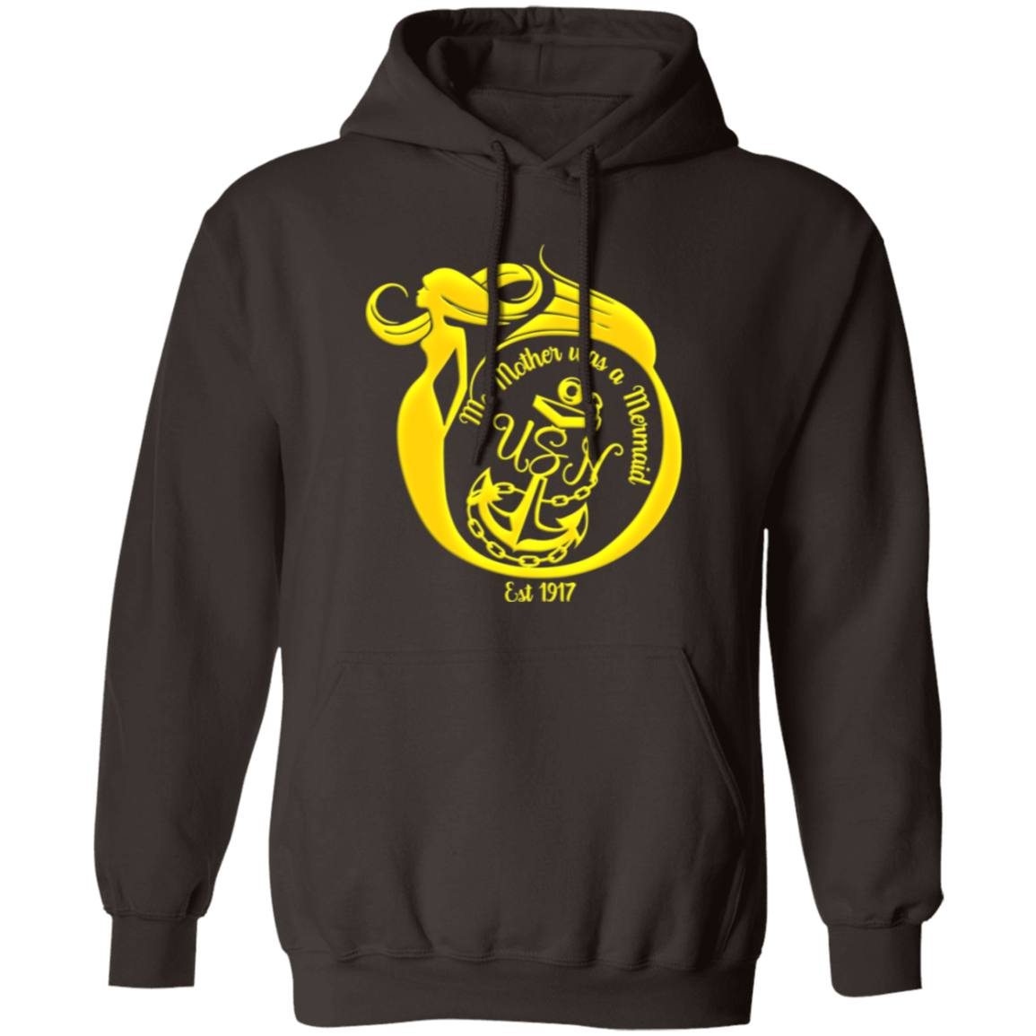 Me Mother Gold Pullover Hoodie