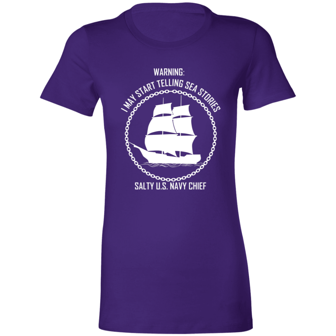 Salty Sea Story White Ladies' Favorite T-Shirt