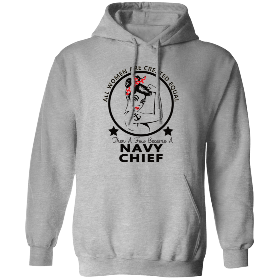 Navy Girl Chief Pullover Hoodie