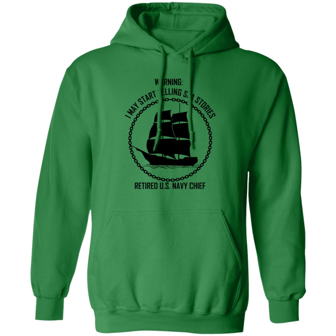 Retired Sea Stories Pullover Hoodie