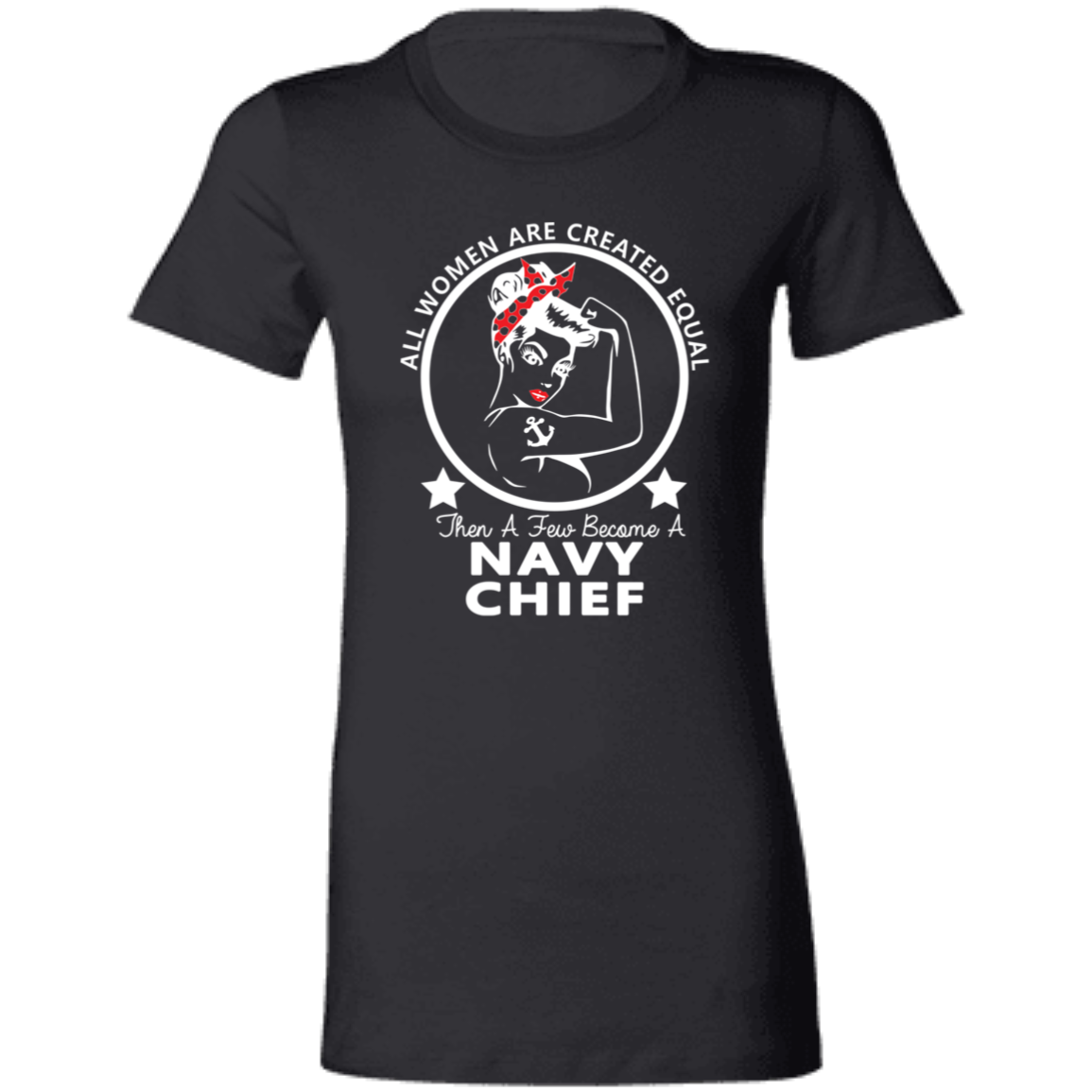 Navy Girl Chief White Ladies' Favorite T-Shirt