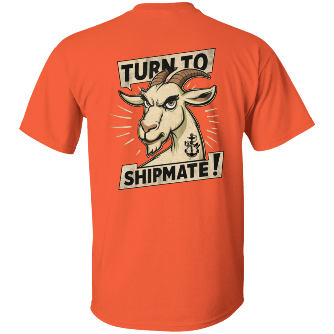 Turn To Shipmate FB 5.3 oz. T-Shirt