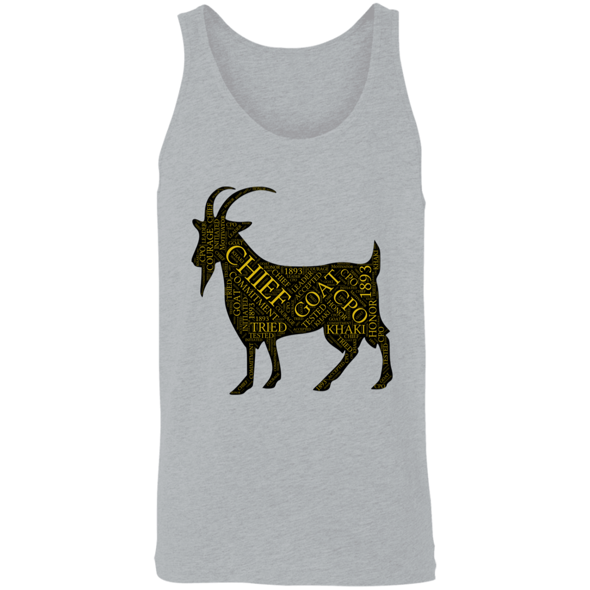 Goat Word Unisex Tank