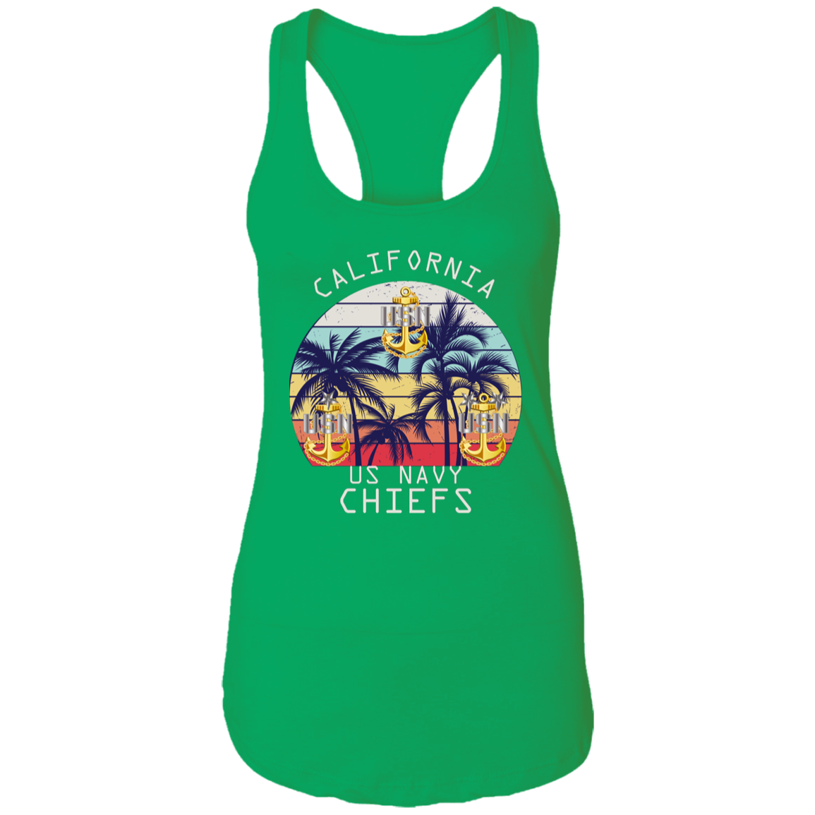 California Chiefs Ladies Racerback Tank