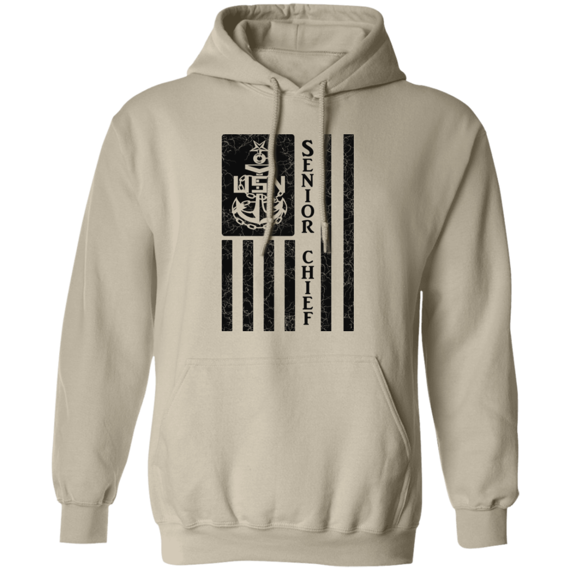 Senior Chief Flag Pullover Hoodie
