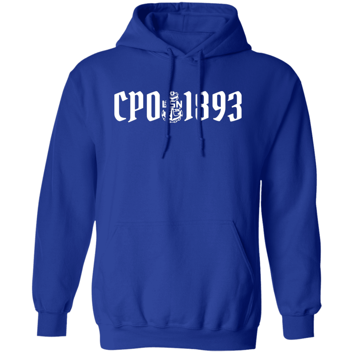 CPO 1893 White Pullover Hoodie
