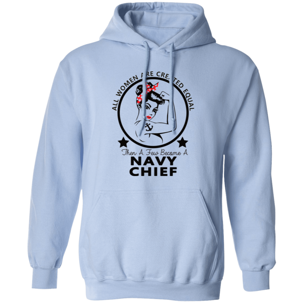 Navy Girl Chief Pullover Hoodie