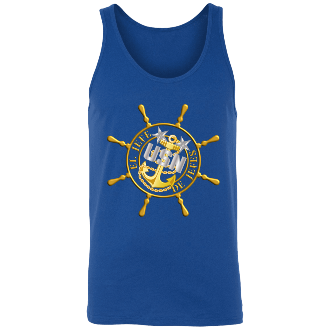 Ships Wheel Master Jefe Unisex Tank