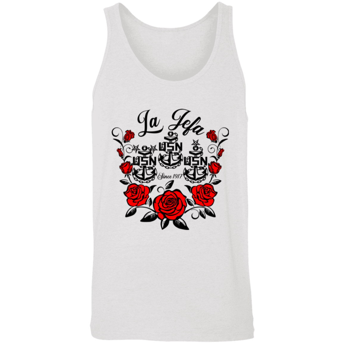 La Jefa Rose Unisex Tank