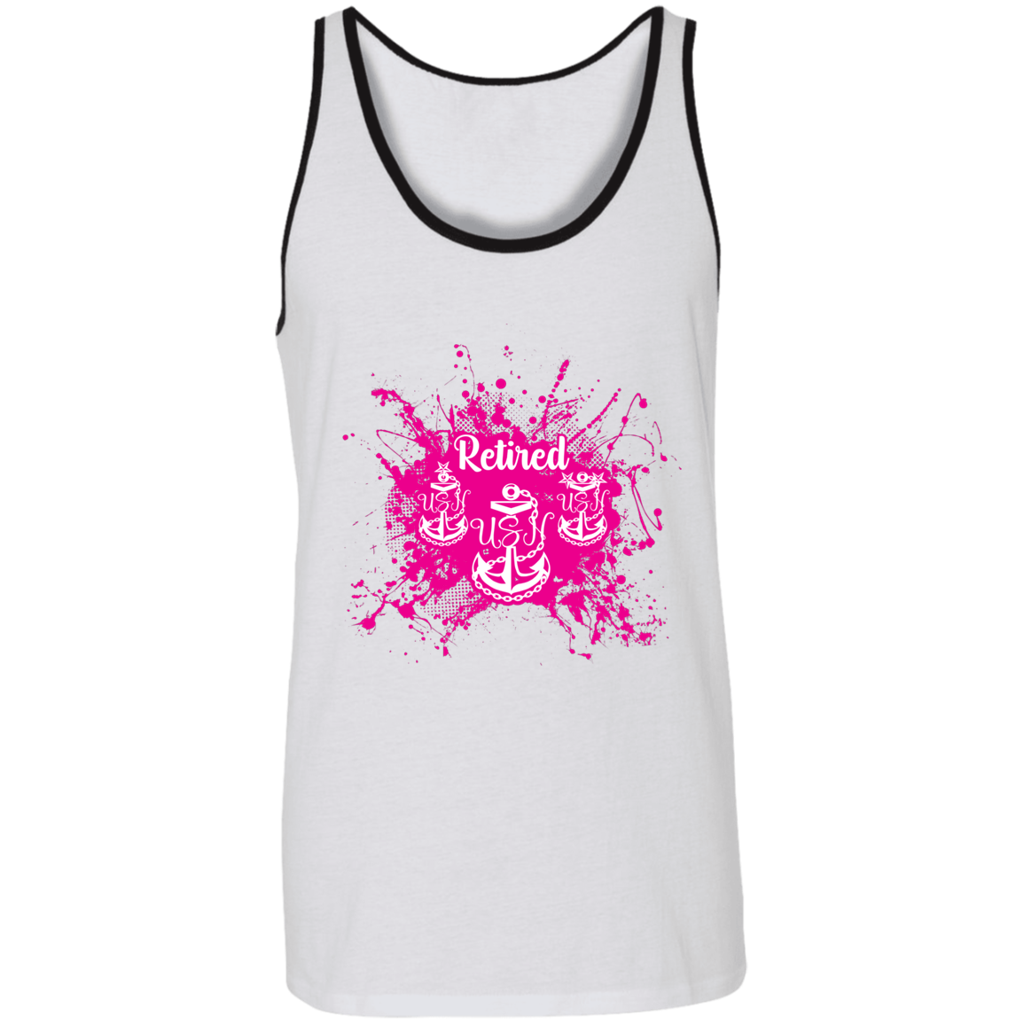 Retired Chief Pink Paint Unisex Tank