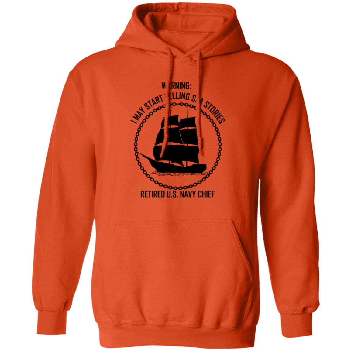 Retired Sea Stories Pullover Hoodie