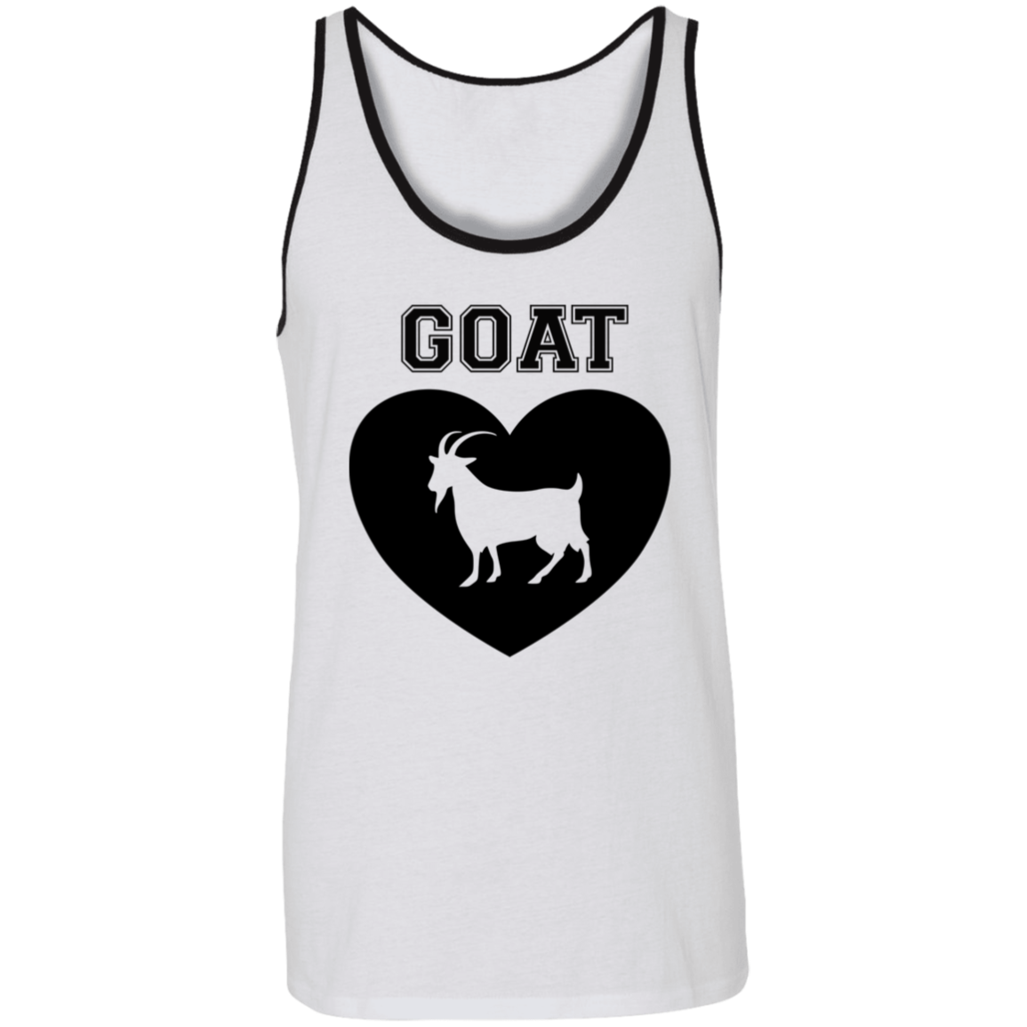 Goat Heart Unisex Tank