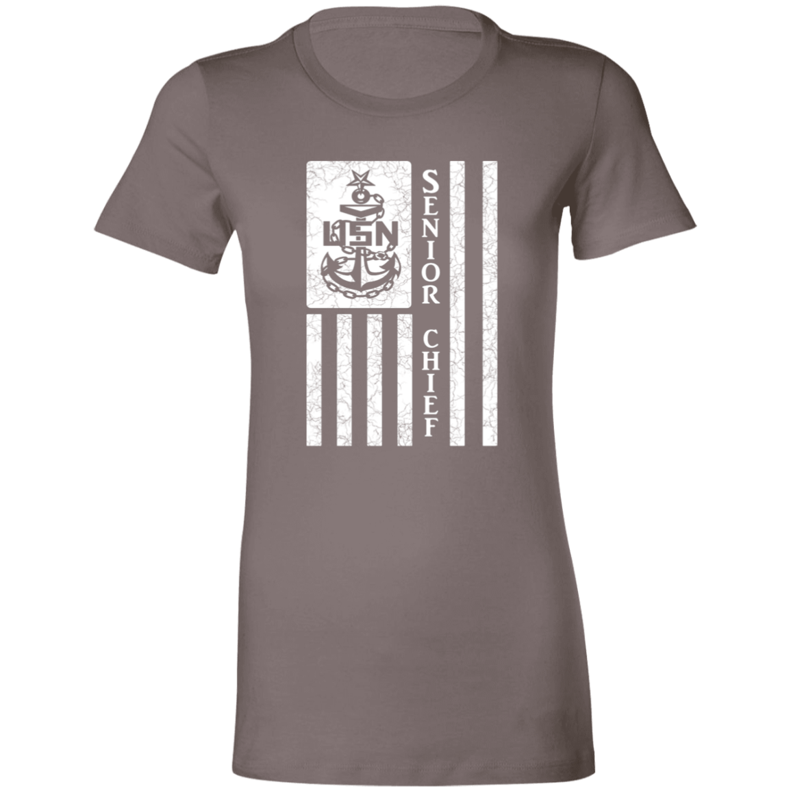 Senior Chief Flag White Ladies' Favorite T-Shirt