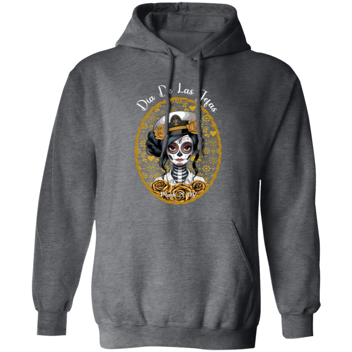 Dia De Las Jefas Pullover Hoodie