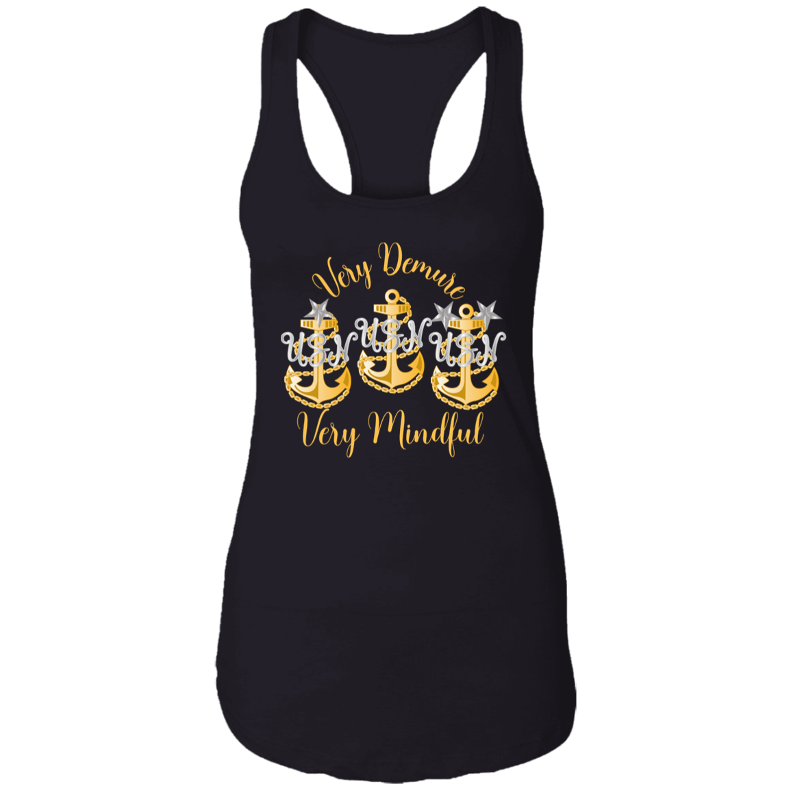 Very Demure Ladies Racerback Tank