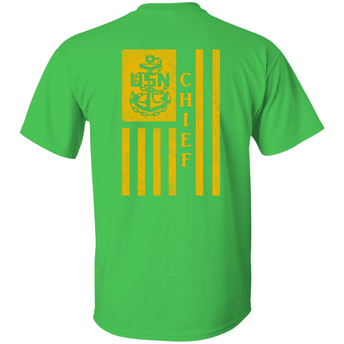Chief Flag Front and Back 5.3 oz. T-Shirt