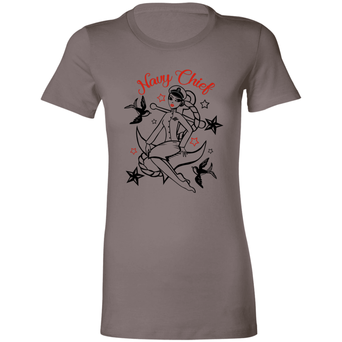 Navy Chief Pin Up Ladies' Favorite T-Shirt