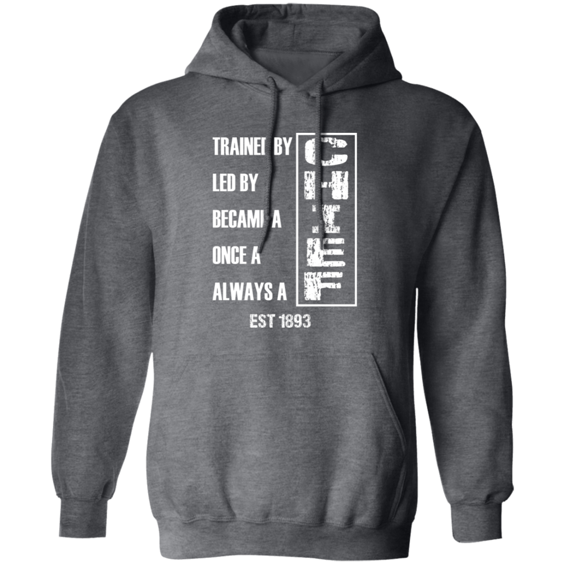 Always A Chief Pullover Hoodie White