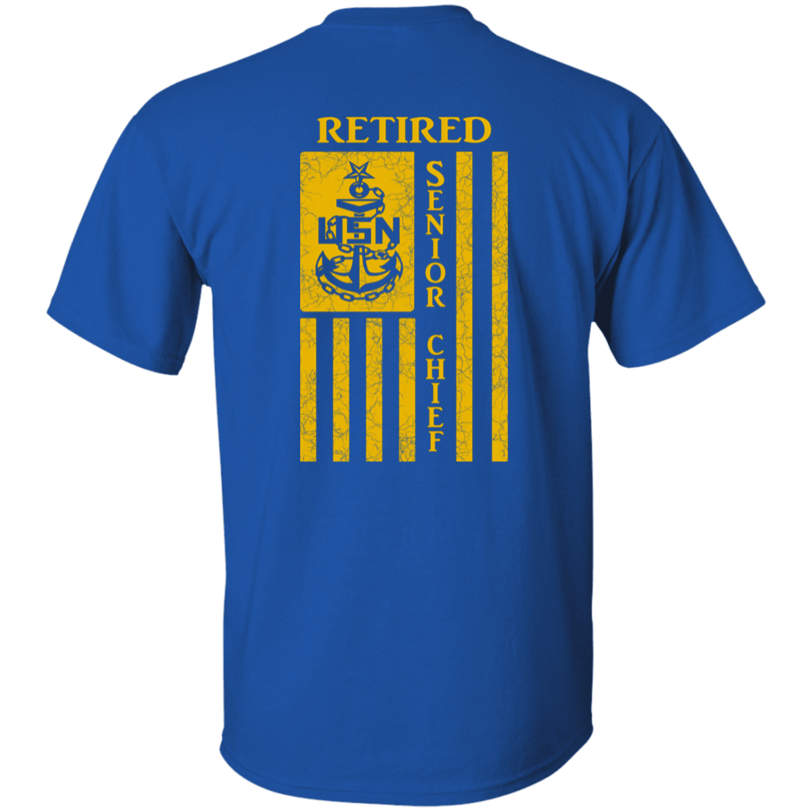 Retired Senior Chief Flag FB T-Shirt