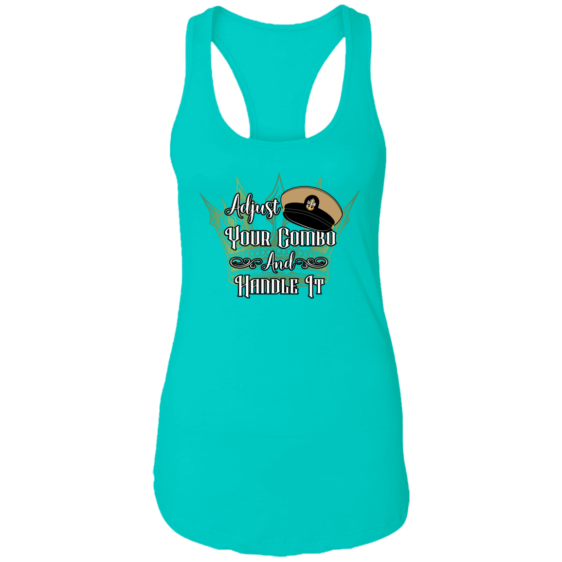 Adjust Your Combo Ladies Racerback Tank