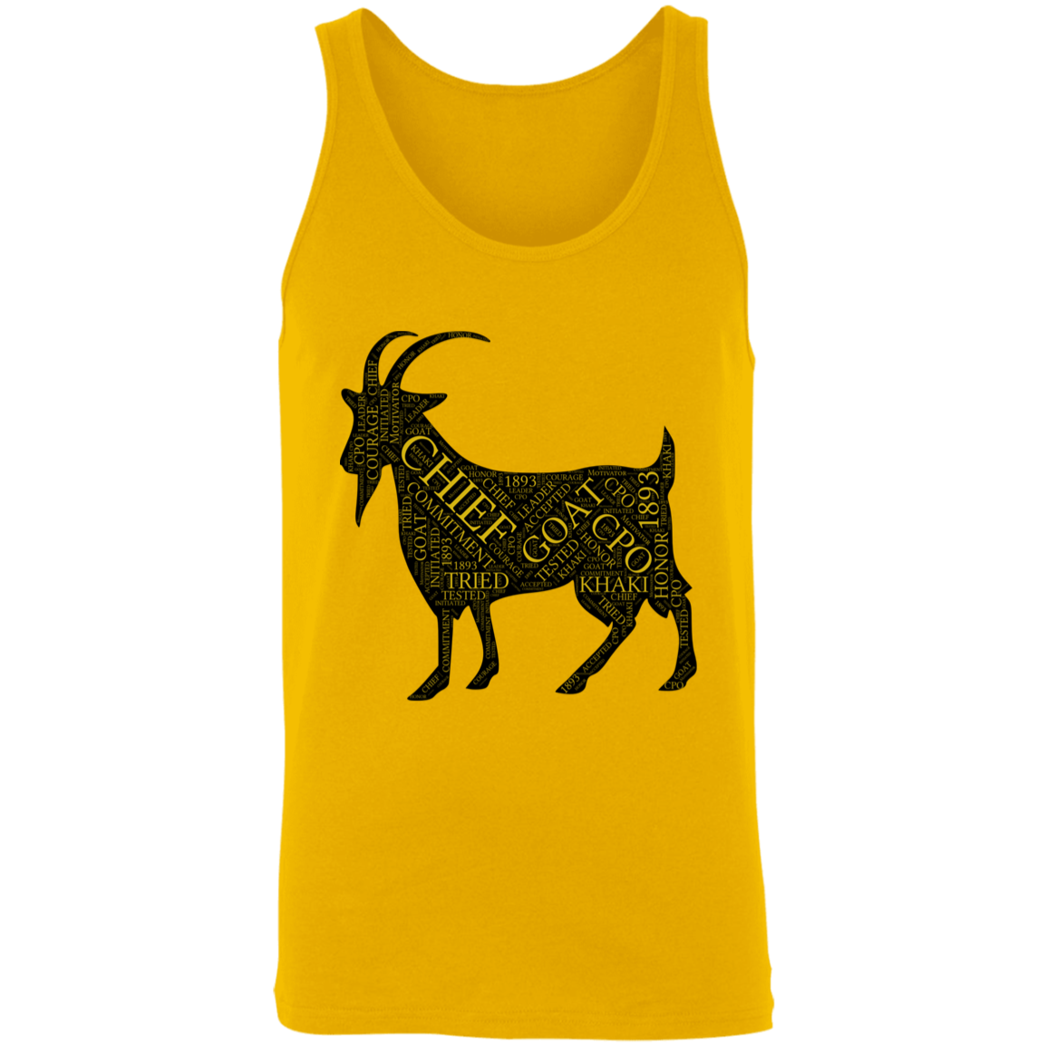 Goat Word Unisex Tank