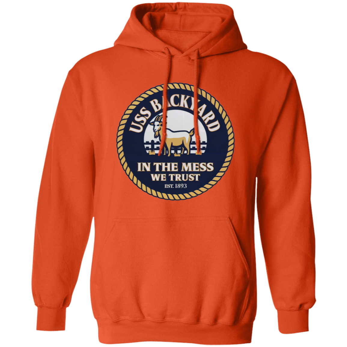 USS Backyard Pullover Hoodie