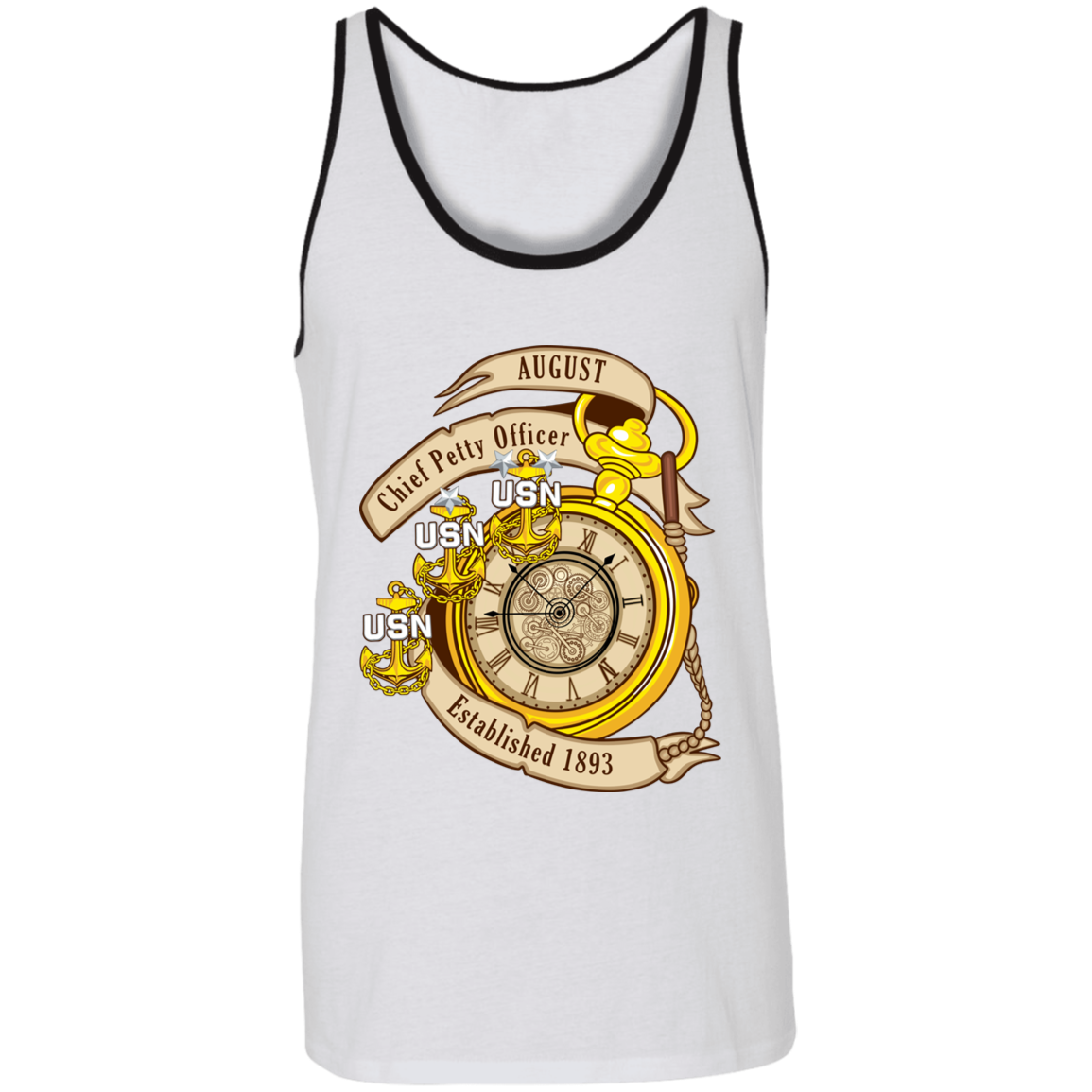 August CPO Unisex Tank