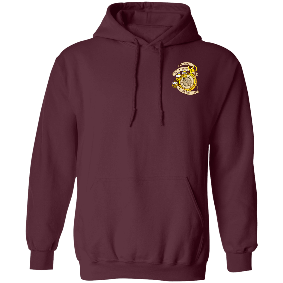 August CPO Two Side Pullover Hoodie