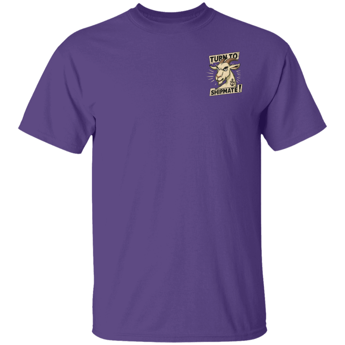 Turn To Shipmate FB 5.3 oz. T-Shirt