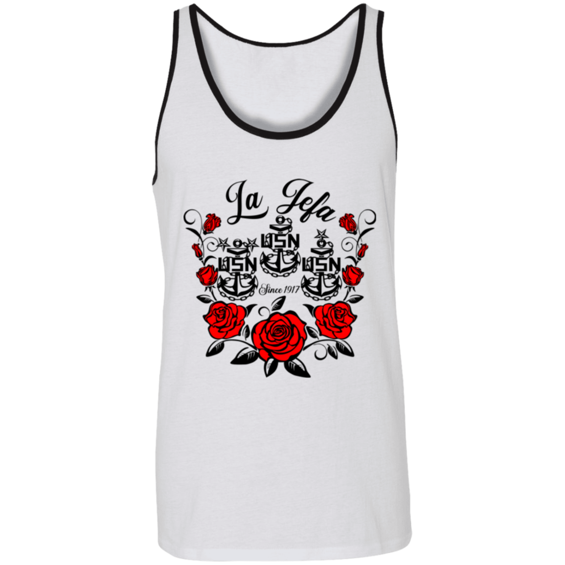 La Jefa Rose Unisex Tank