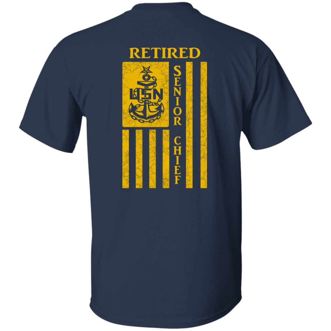 Retired Senior Chief Flag FB T-Shirt
