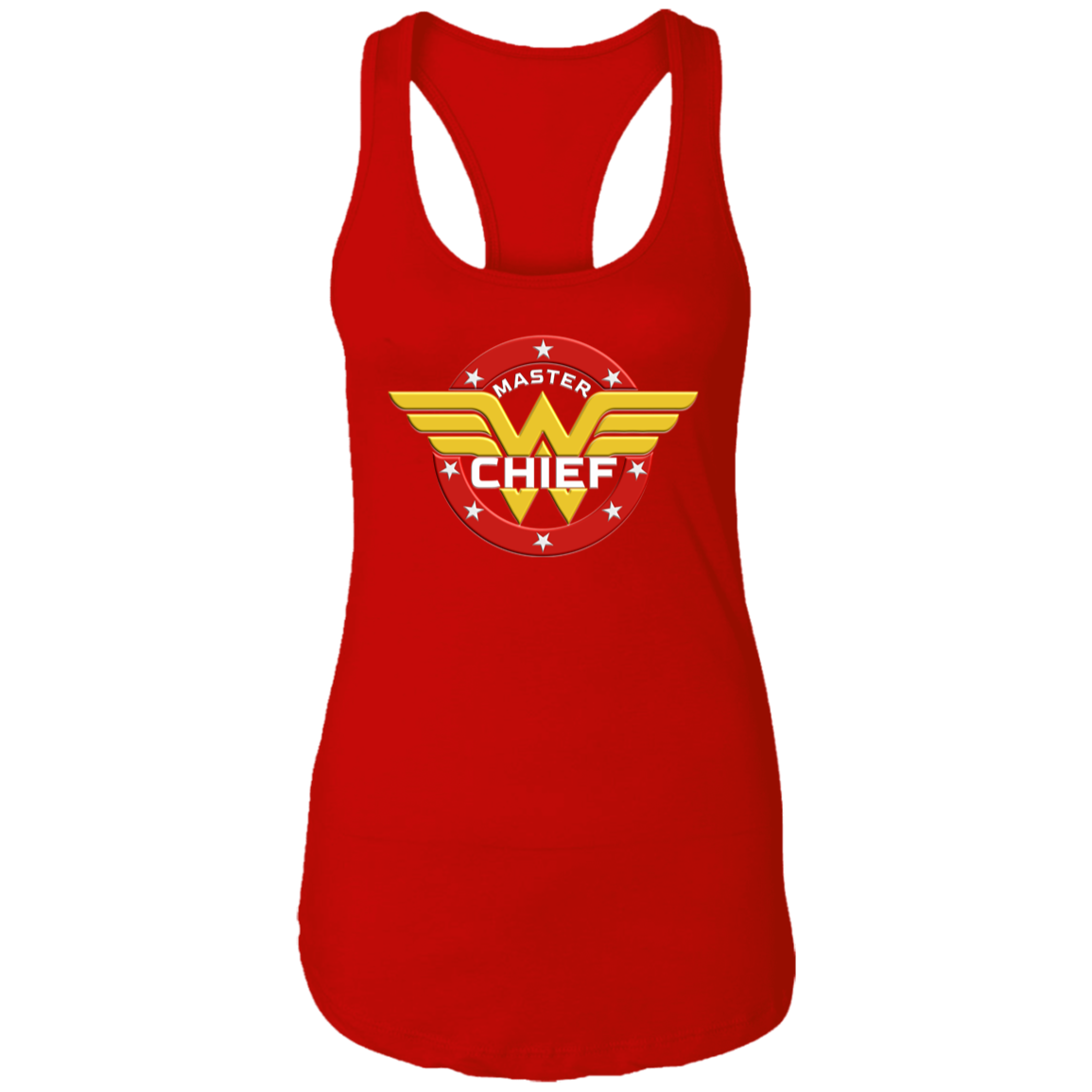 WW Master Chief Ladies Racerback Tank