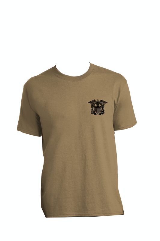 Navy Girl Coyote Brown Officer Shirt