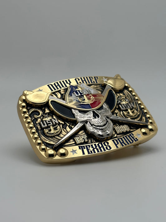 Texas CPO Belt Buckle