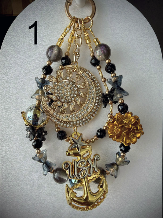 Wristlet Phone Bag Charm