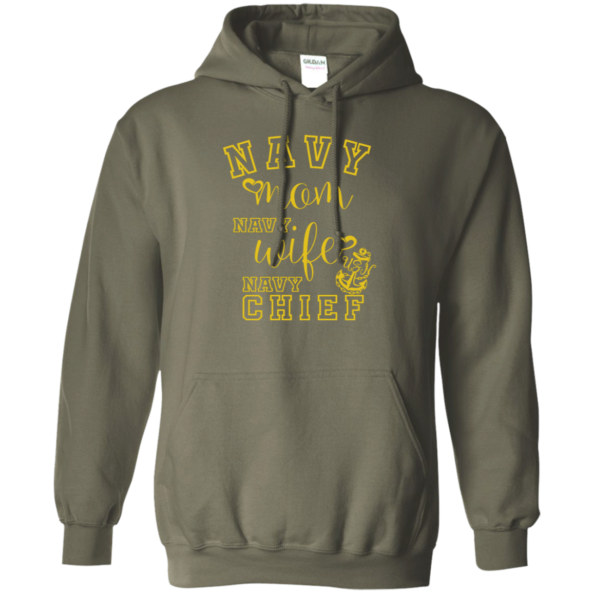 Navy MWC Pullover Hoodie