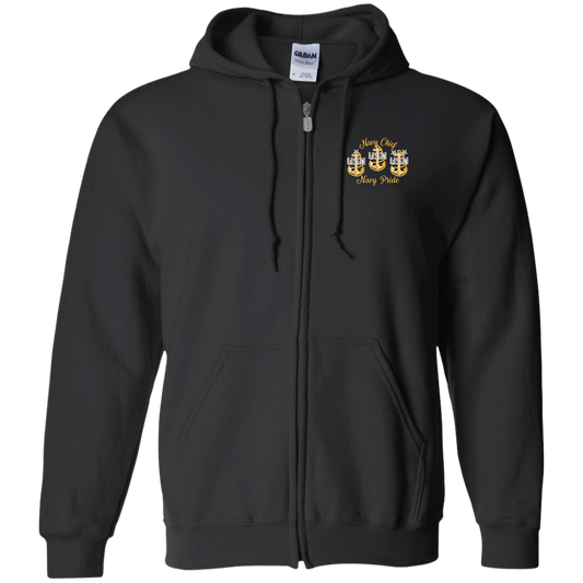 Strong Woman Zip Up Hooded Sweatshirt