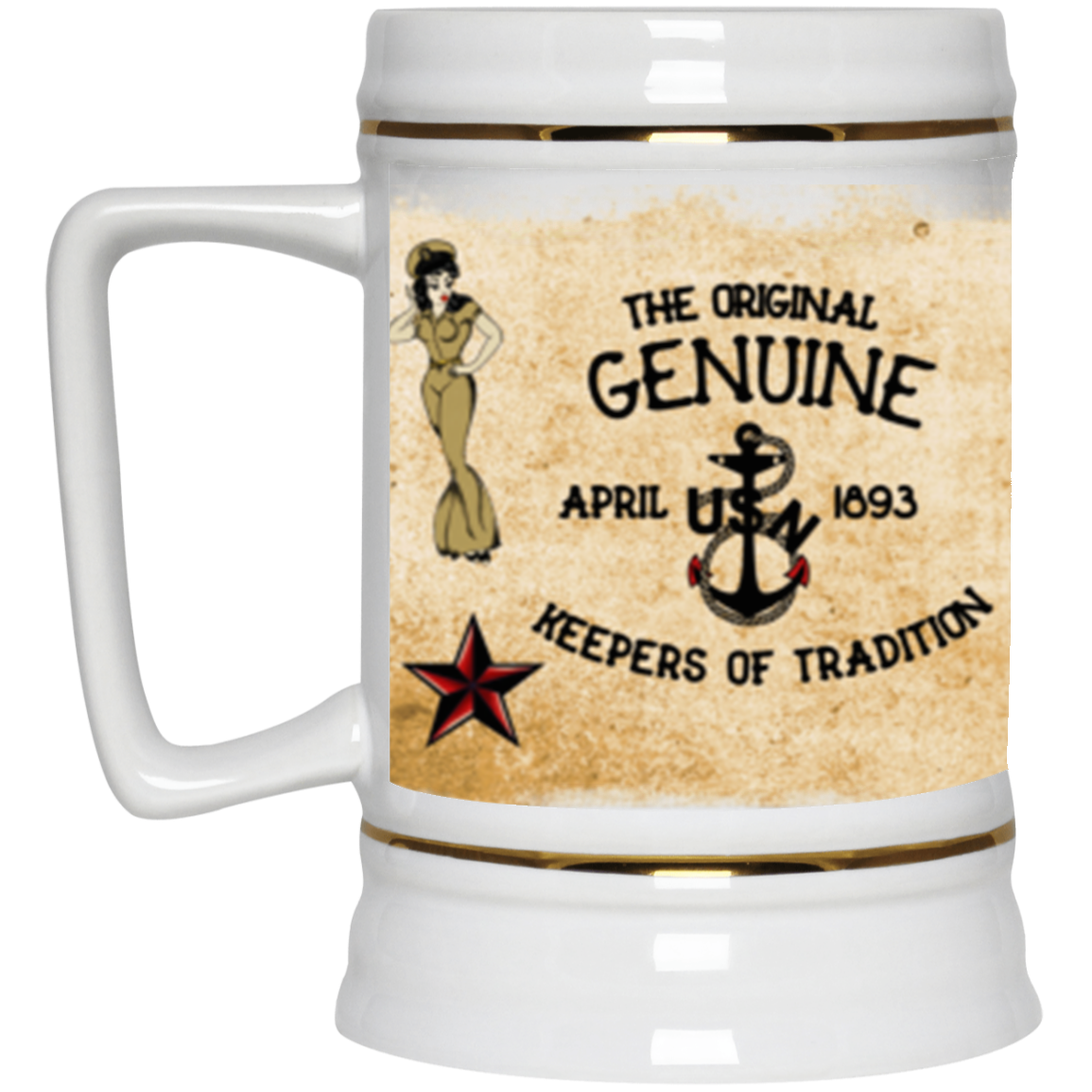 The Original Genuine Beer Stein 22oz.