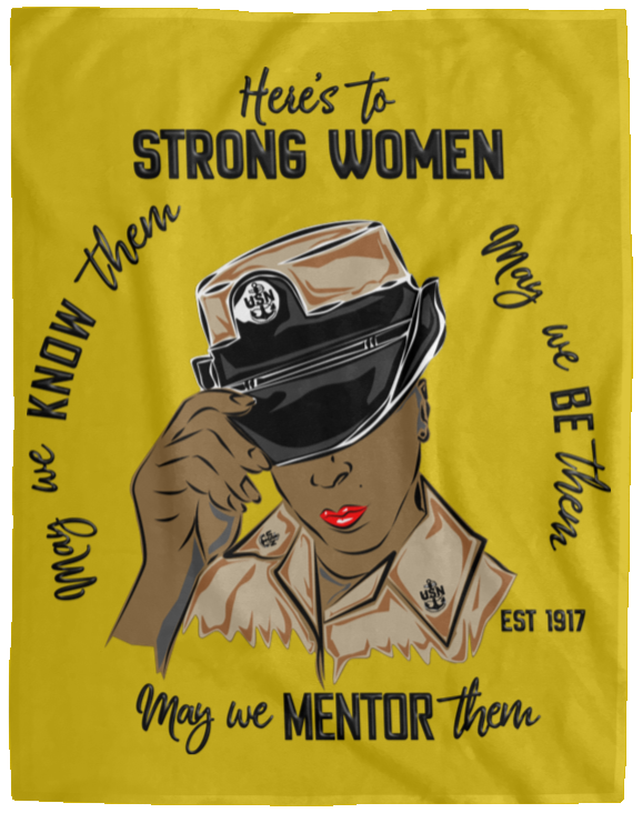 Strong Women V2 Plush Fleece Blanket - 60x80