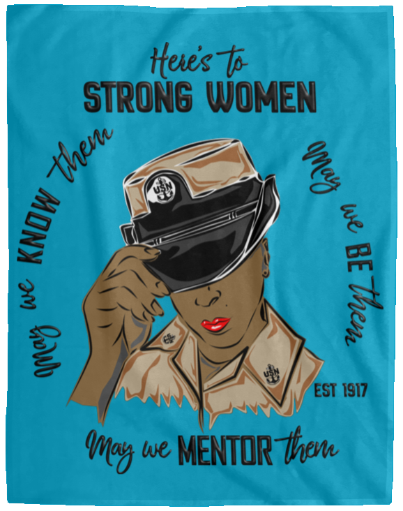 Strong Women V2 Plush Fleece Blanket - 60x80