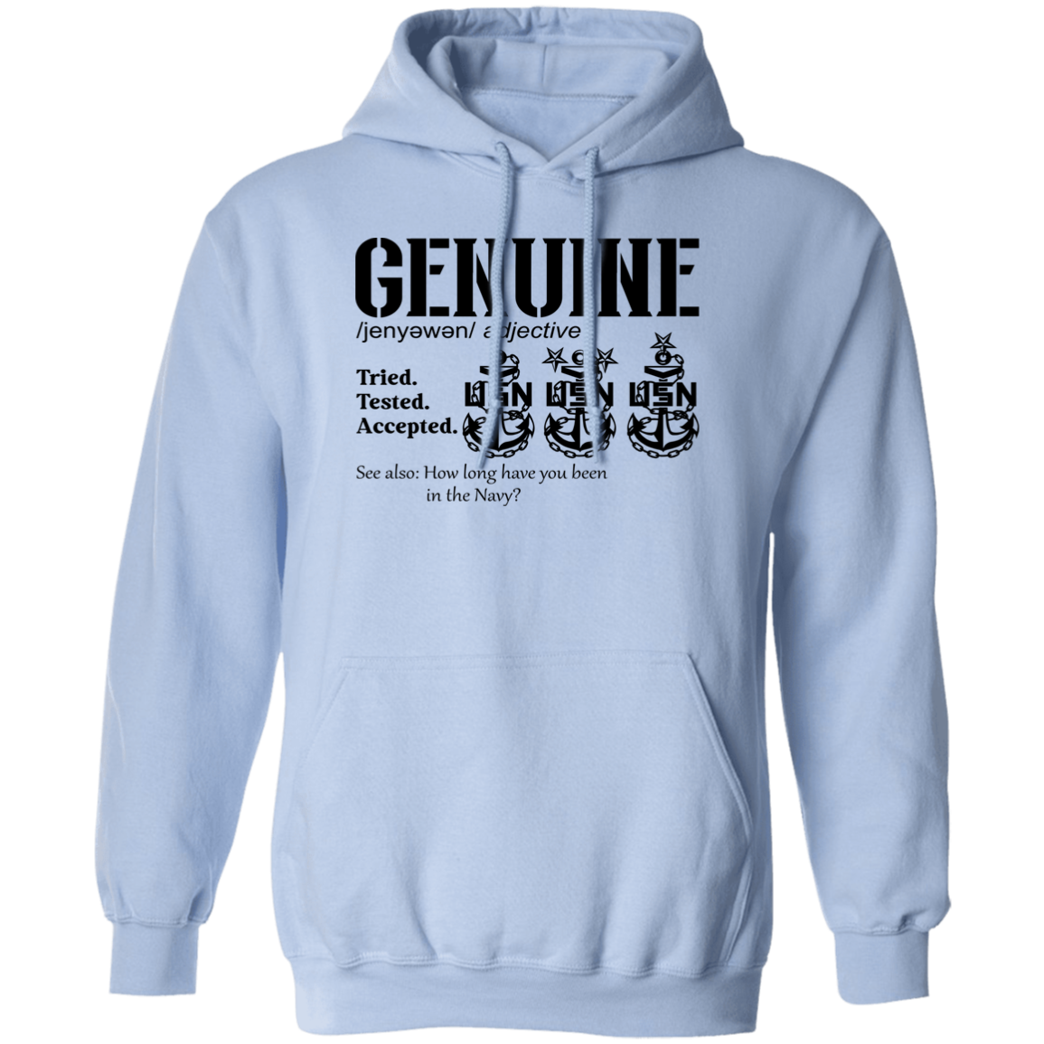 Genuine Definition Pullover Hoodie