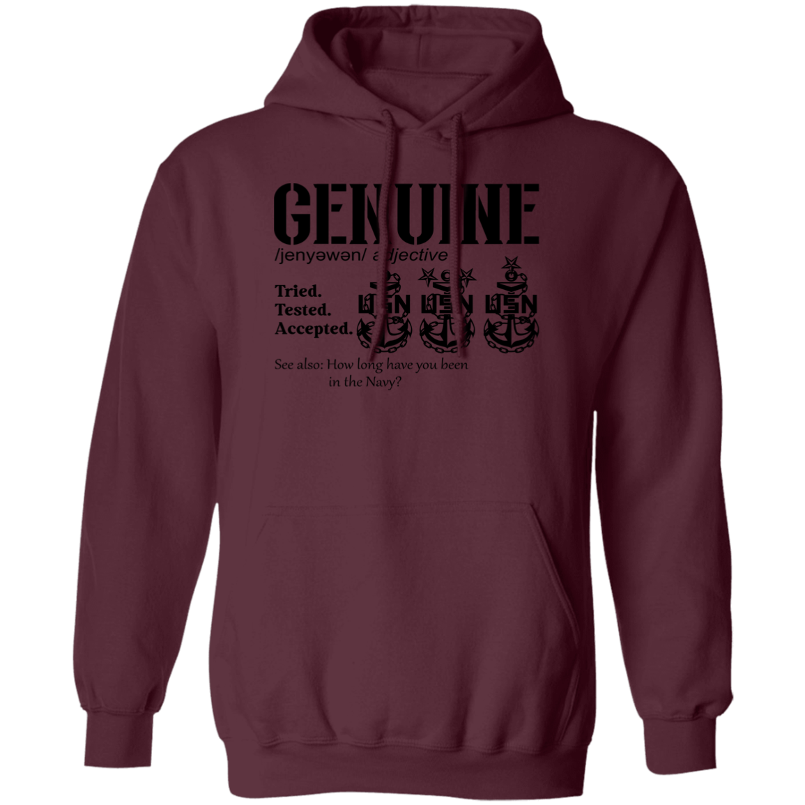 Genuine Definition Pullover Hoodie